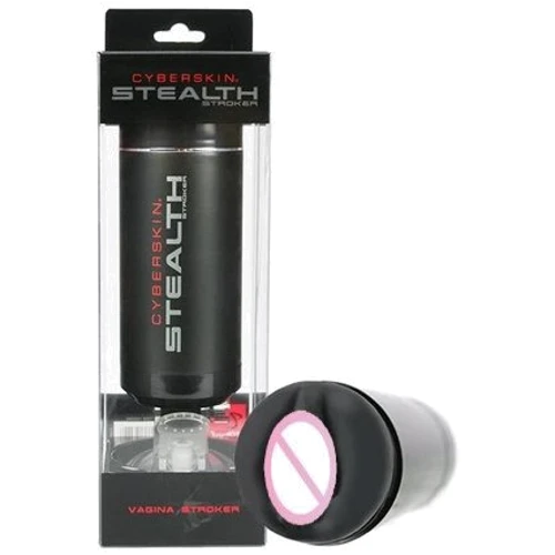 Мастурбатор-вагина Topco Sales CyberSkin® Stealth Pussy Stroker на присоске , 24х8 см