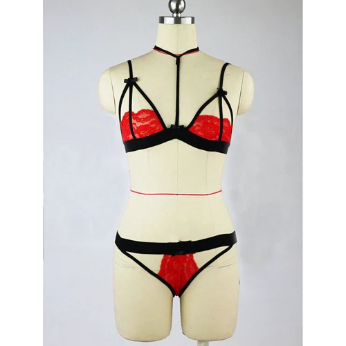 Эротический комплект NDS 1290 Red/Вlack (S, M, L, XL) (19005): Для кого Для женщин