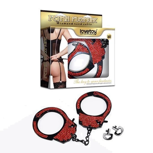 Наручники LOVETOY Fetish Pleasure Diamond Handcuffs, Red: Производитель LOVETOY