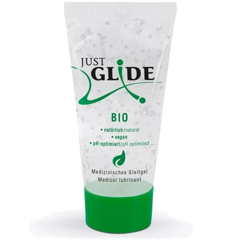 Веганский органический гель-лубрикант - Just Glide Bio, 20 ml