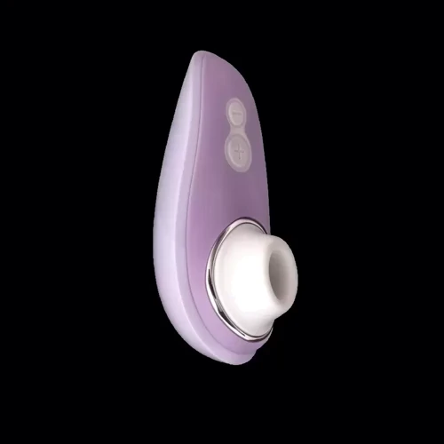 Клиторальный стимулятор Womanizer Liberty Lilac blue: Тип управления Кнопочное