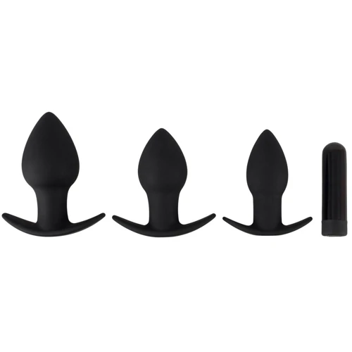 Набор анальных пробок Orion Black Velvets Butt Plug Set: Для кого Унисекс