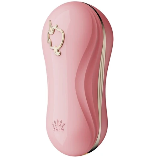 Набор 2в1 Zalo - UNICORN Pink виброяйцо + вакуумный стимулятор фото 7