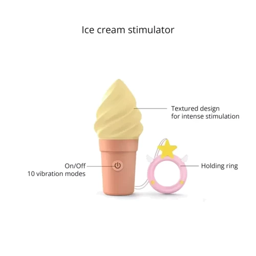 Вибратор Love To Love Cand'Ice - Vanilla Pop: Тип управления Кнопочное