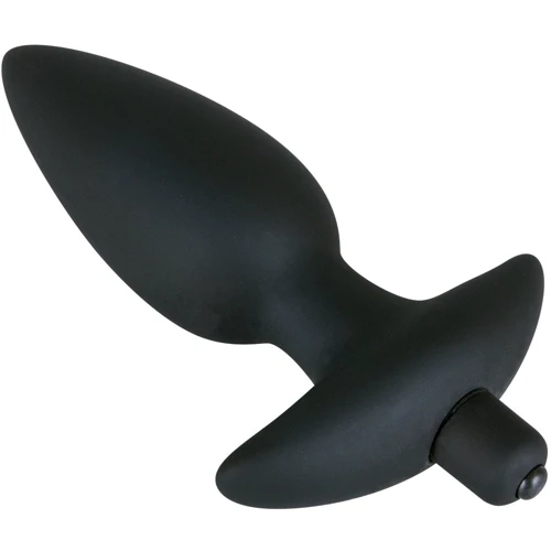 Анальная пробка Orion - Black Velvet Vibrating Plug Large: Наличие вибрации Есть