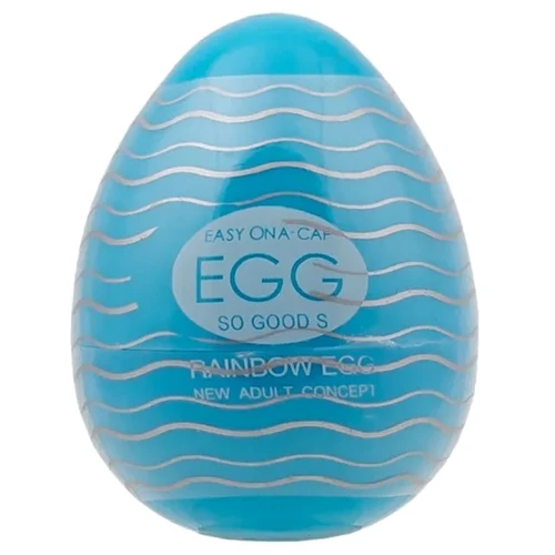 Мастурбатор яйце SKN Rainbow Blue, SKN-REG03