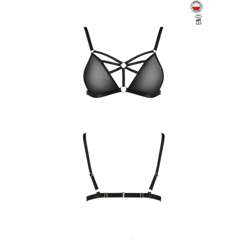 Бюстгальтер-стрепы MEGGY BRA black S/M - Passion Exclusive: Для кого Для женщин
