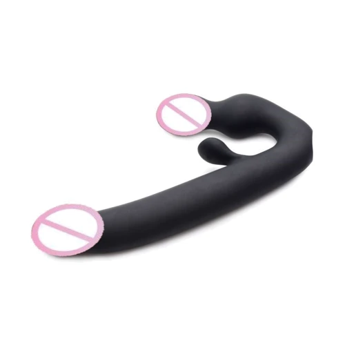 Безремневой страпон с вибрацией Tri-Volver Rechargeable Strapless Strap On: Диаметр, см 3.1