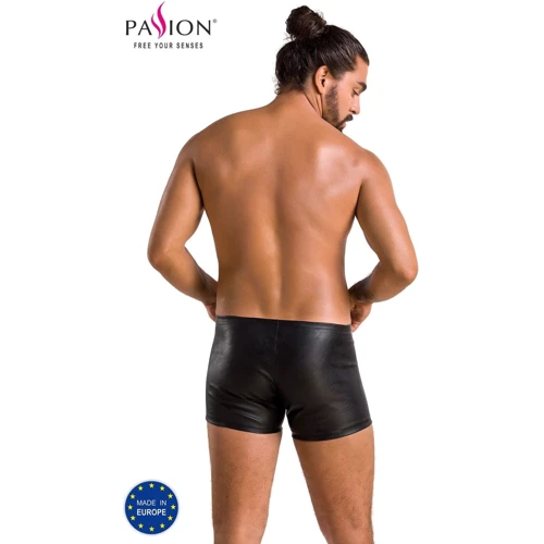 Сексуальні шорти Passion 049 SHORT MATT black S/M: Візерунок Однотонный