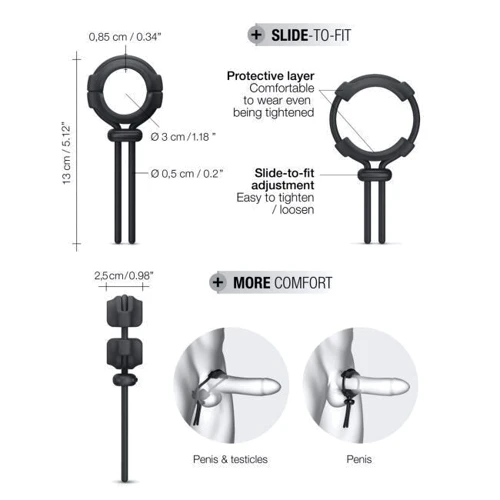 Регулируемое эрекционное кольцо Dorcel FIT RING фото 10