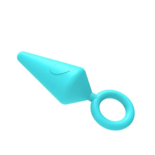 Анальный плаг Chisa Candy Plug L, Blue: Наличие вибрации Нет