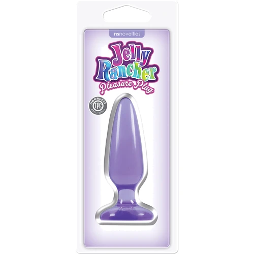 Анальна пробка Pleasure Plug Small, 10х3,5 см, пурпурний: Для кого унісекс
