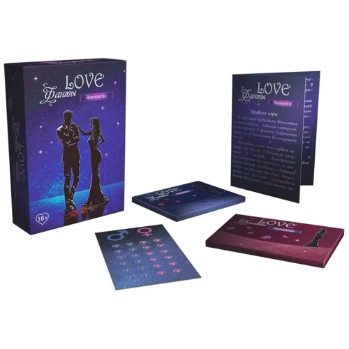 Игра для пары «LOVE Фанты: Романтик»: Для кого Для пары