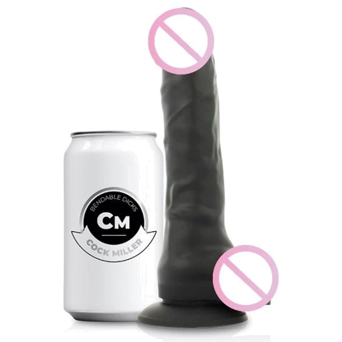 Фаллоимитатор на присоске COCK MILLER Black, 18 см: Наличие вибрации Нет