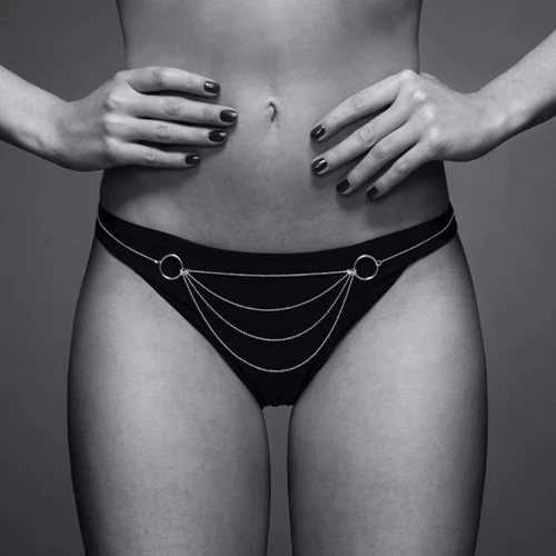 Ланцюжок-трусики Bijoux Indiscrets Magnifique Bikini Chain – Gold, прикраса для тіла: Вид Украшения