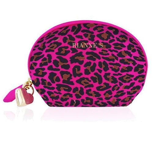 Міні-вібромасажер RIANNE S - Lovely Leopard Mini Wand Pink: Для кого Для жінок