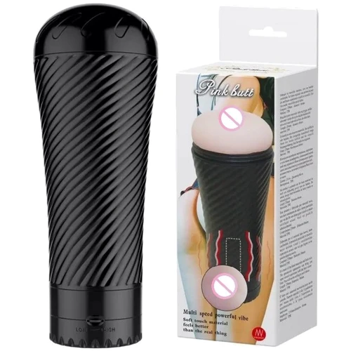 Мастурбатор анус с вибрацией - Pink Butt, BM-00900T31Z-2