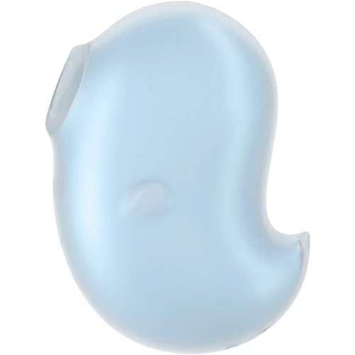 Вакуумний кліторальний стимулятор із вібрацією Satisfyer Cutie Ghost Blue: Призначення Вакуумні