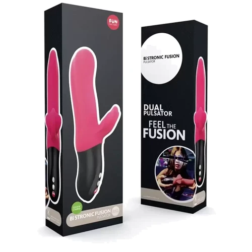 Пульсатор - вибратор Fun Factory BI STRONIC FUSION india red: Тип и форма Вибромассажер