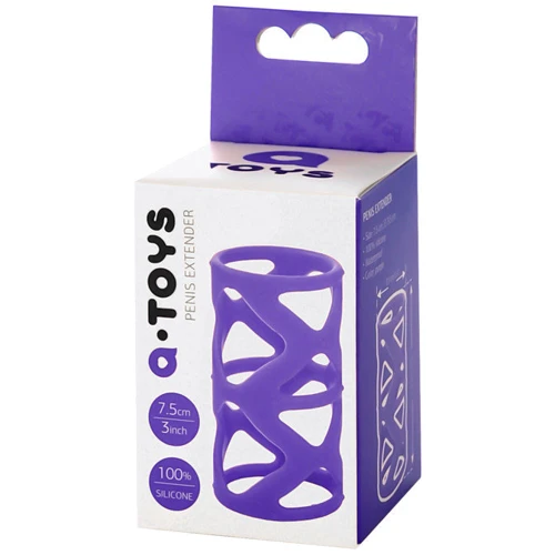 Насадка на пеніс Toyfa A-Toys Penis Extender Purple: Призначення Для потовщення