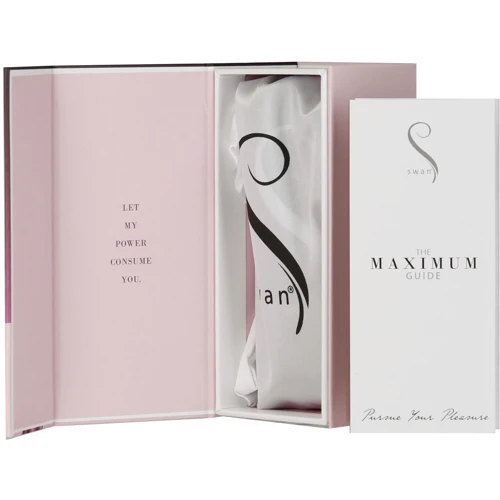 Вибропуля Swan Maximum + Comfy Cuff Pink: Тип управления Кнопочное
