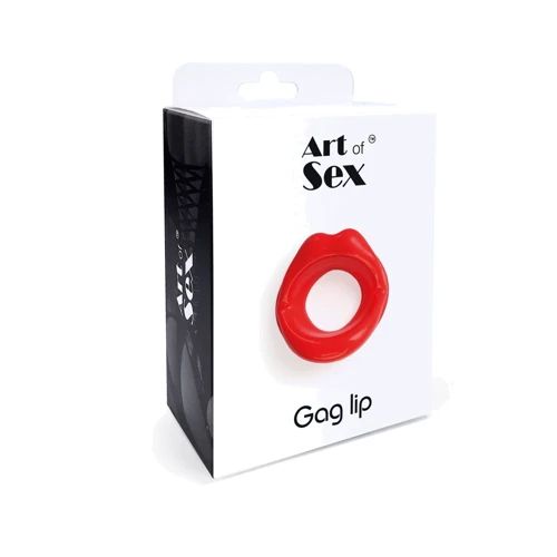 Кляп в форме губ Art of Sex - Gag lip, розовый: Цвет розовый