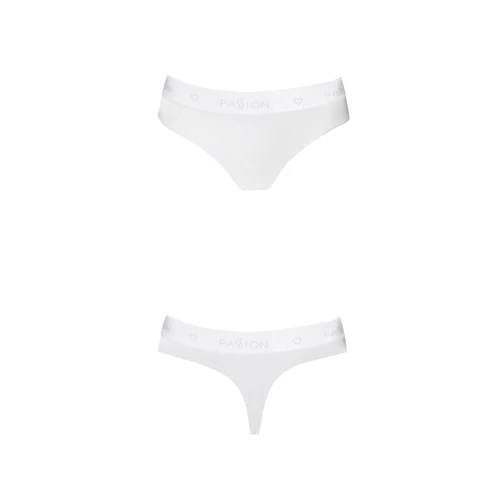 Трусики-бразилиана из хлопка Passion PS005 PANTIES white, size XL: Для кого Для женщин
