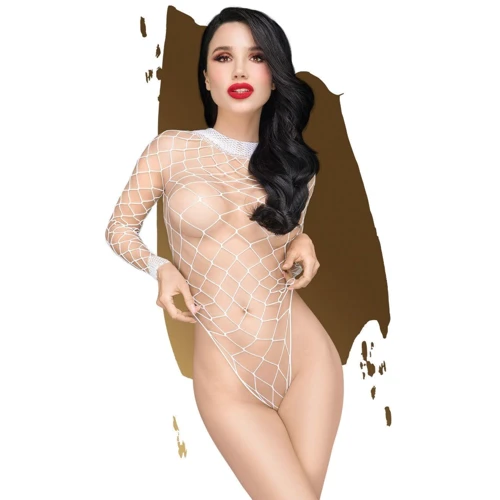 Боди Penthouse - Scandalous White XL