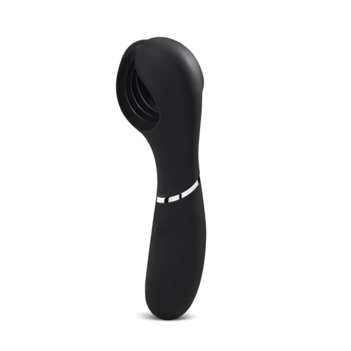 Мастурбатор с вибрацией So Divine Vibrating Stimulator Вlack: Материал Силикон