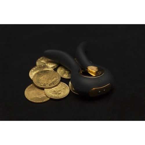 Ексклюзивний вибромассажер Gvibe MINI GOLD з 24К золотом (Англія). Лімітований випуск!: Довжина, см 10.5