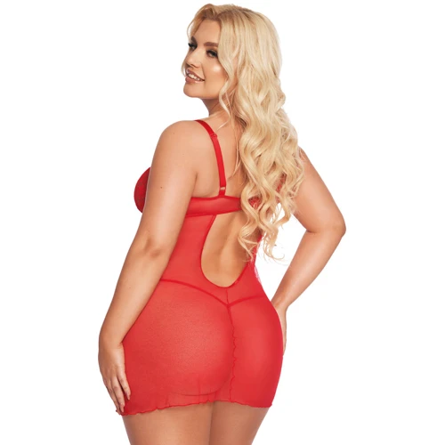 Пеньюар SoftLine Aldona, XL (red): Для кого Для женщин