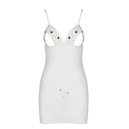 Эротический комплект Passion LOVELIA CHEMISE white XXL/XXXL: Применение На тело