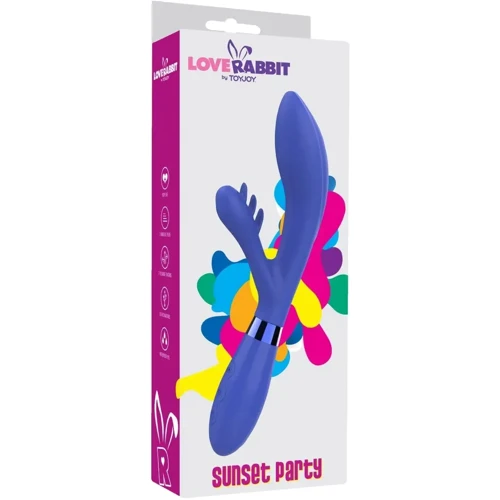 Вибратор-кролик Toy Joy Sunset Party Vibrator: Для кого Для женщин