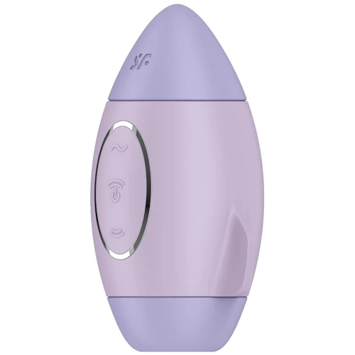 Вакуумний вібратор Satisfyer Mission Control Violet: Тип управління кнопкове