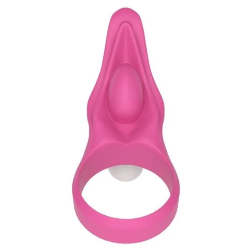 Эрекционное виброкольцо LoveToy Power Clit Cockring, Pink