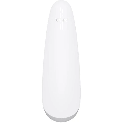 Вакуумный клиторальный стимулятор Satisfyer Curvy 2+ White: Тип и форма Классические