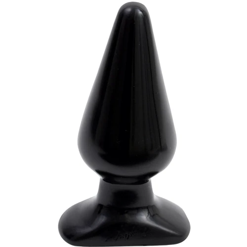 Анальна пробка Classic Butt Plug Large, чорний, 10,6x5 см