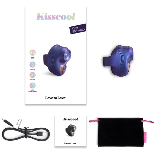 Вибратор на палец Love To Love Kisscool Iridescent Indigo: Назначение На палец