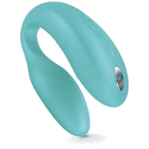 We-Vibe Sync - інноваційний анатомічний вібратор для пар, бірюзовий: Довжина, см 7.5