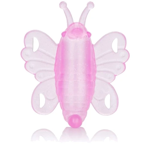 Вибратор клиторальный Micro Wireless Venus Butterfly, 8x2.5 см, розовый: Диаметр, см 2.5