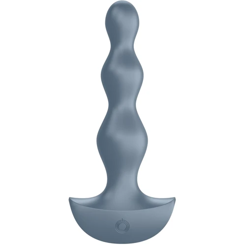 Анальний стимулятор-намистини з двома моторами Satisfyer Lolli-Plug 2 (ice blue)