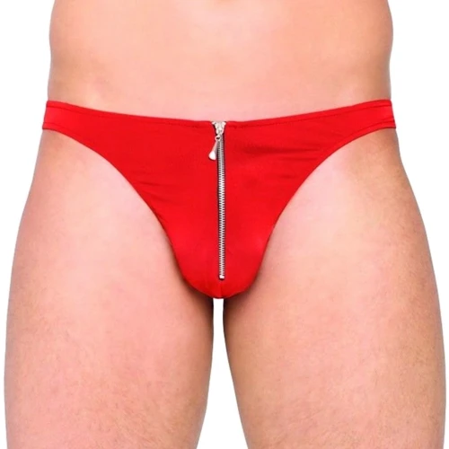 Мужские трусы SoftLine - Thong 4501, XL (red)