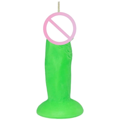 Свічка LOVE FLAME - Little Guy Green Fluor, CPS06-GREEN