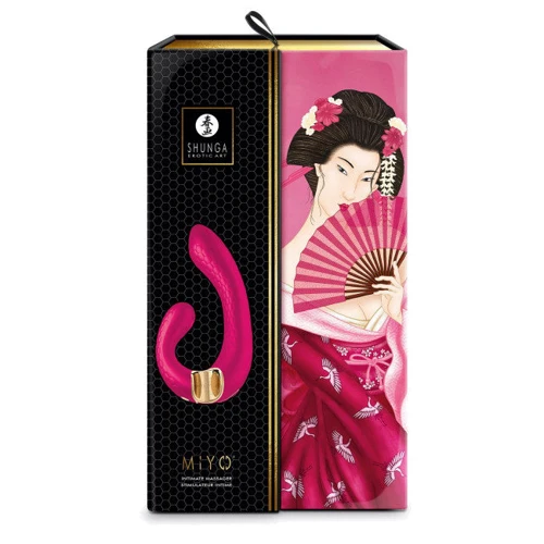 Вибратор Shunga - Miyo Intimate Massager Rasberry: Тип и форма Вибромассажер