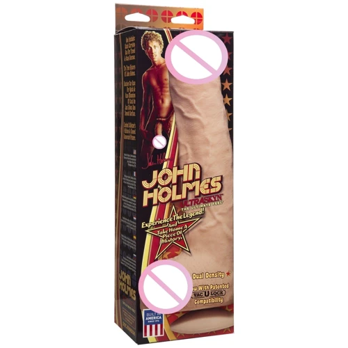 Фаллоимитатор Doc Johnson John Holmes White - ULTRASKYN: Тип Реалистичные