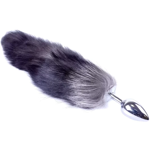 Анальная пробка S с хвостом BOSS of TOYS Boss Series Fox TAIL Black XXL, BS6400097: Тип Анальные пробки