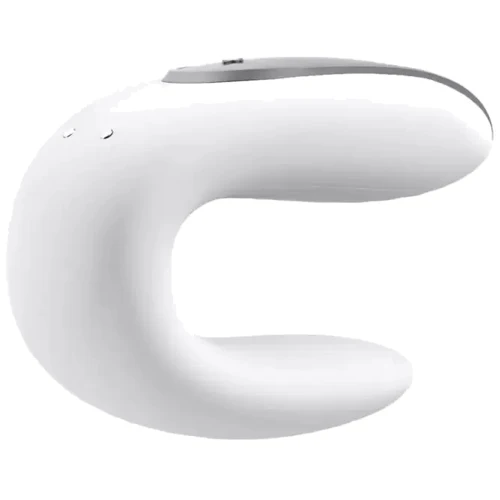 Вибратор для пар с пультом Satisfyer Double Fun (белый): Тип и форма Смарт-вибратор