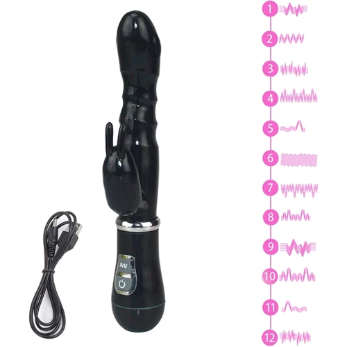 Вибратор кролик NDS 7329-4 Black (22111): Для кого Для женщин