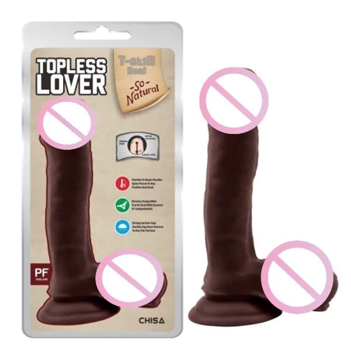 Фаллоимитатор CHISA Topless Lover Brown: Назначение Вагинальные