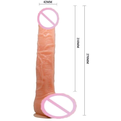 Фаллоимитатор на присоске SEXTOY TOP PENIS, BW-008038N: Мошонка Есть